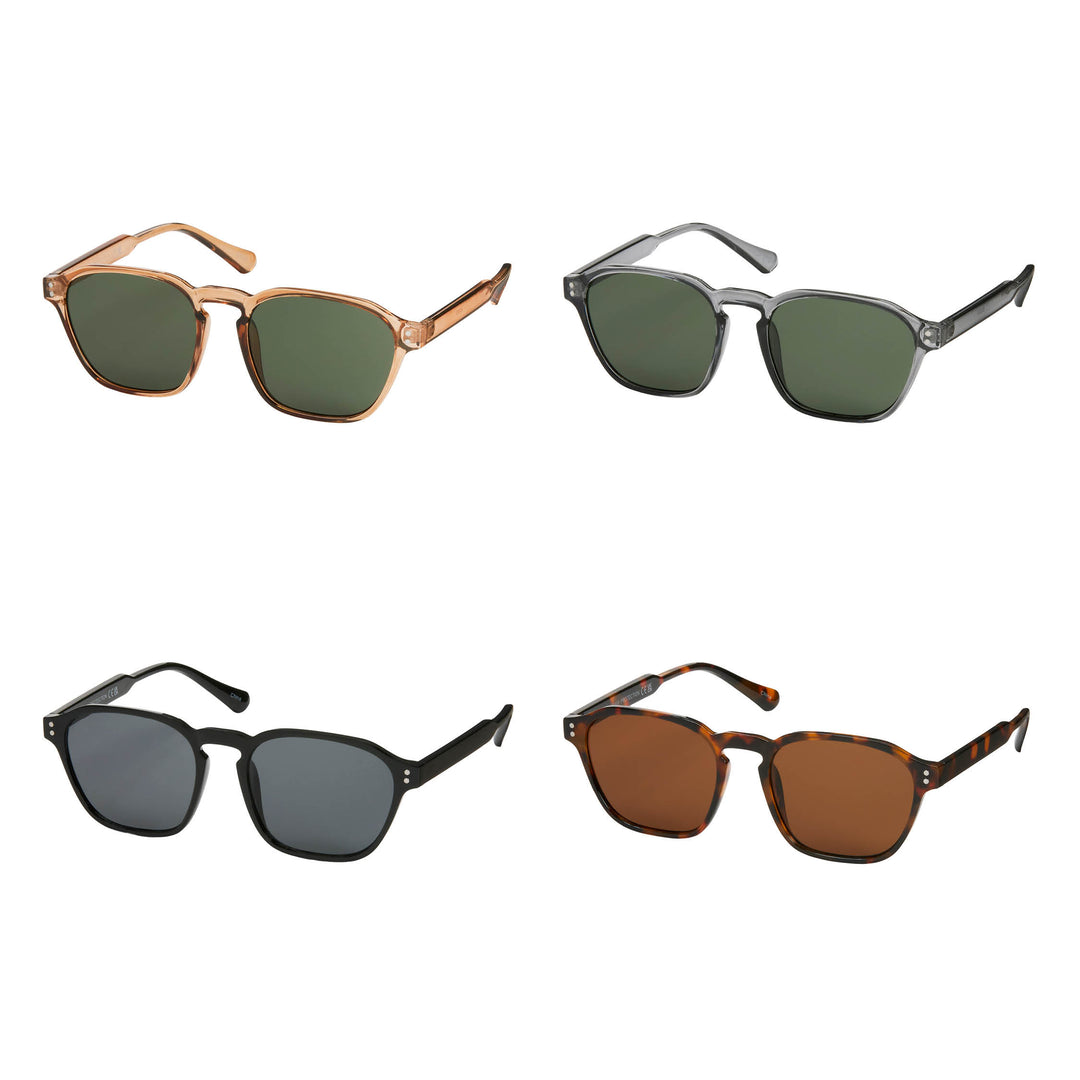 80805-NEW- Heritage - Classic Square Sunglasses