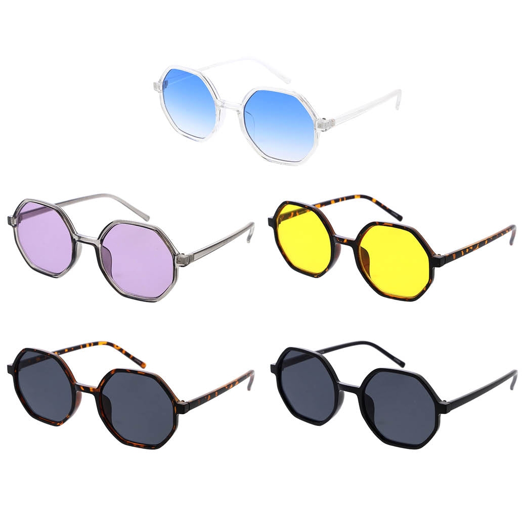 80328 - Octagon Pop Color Lens - Rose Collection