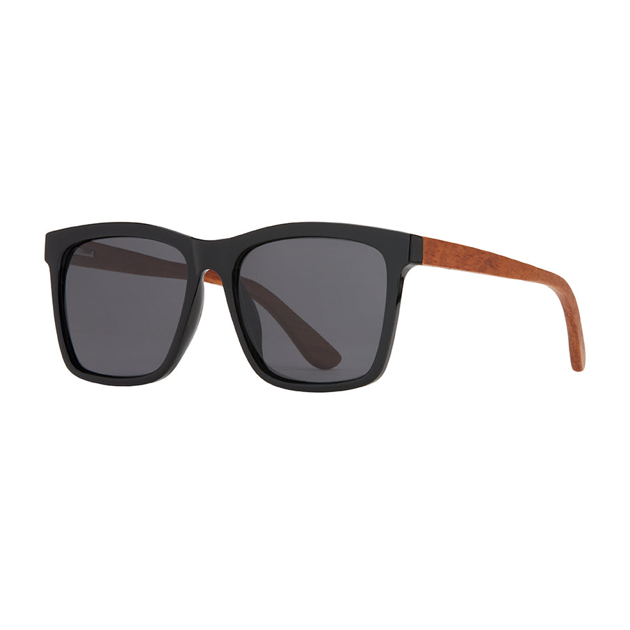 BP19993 - Koa - Onyx / Walnut Wood / Smoke Polarized Lens