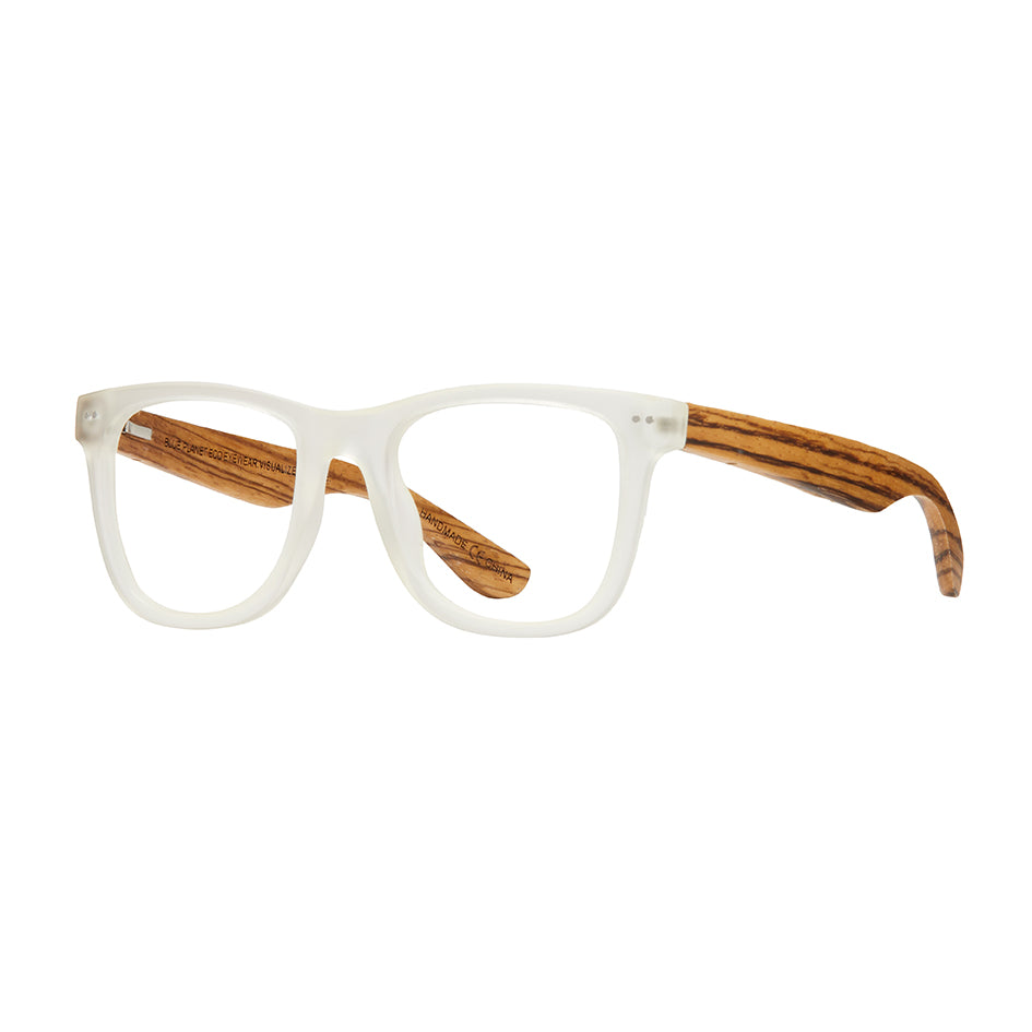 BP20863-Seaglass - Matte Clear / Zebra Wood