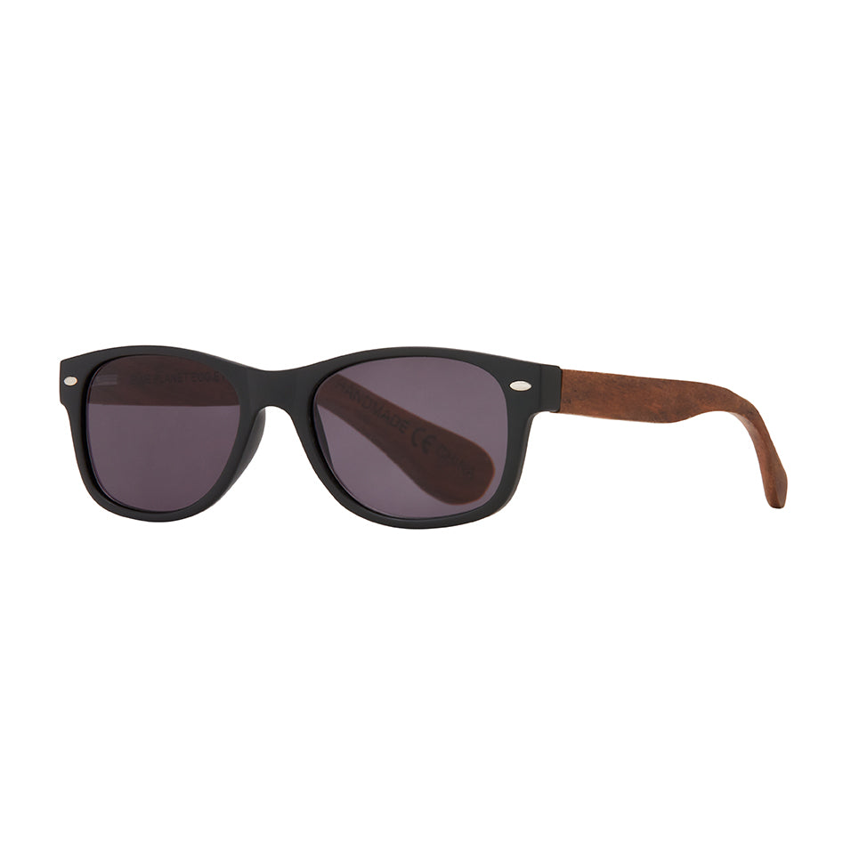 BP20963- Shaw Sun - Matte Onyx + Walnut Wood - Reader For Sun