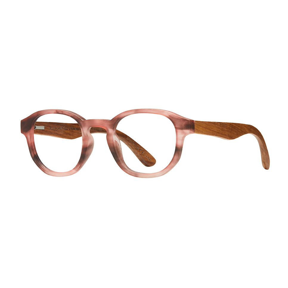 BP20822- Sunset - Matte Rose Marble / Walnut Wood