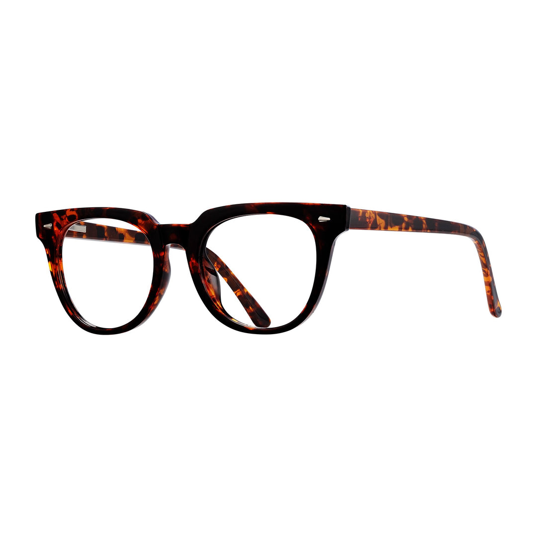 BP20584 - Auden - Brown Marble / Blue Light Filtering Reader Lens