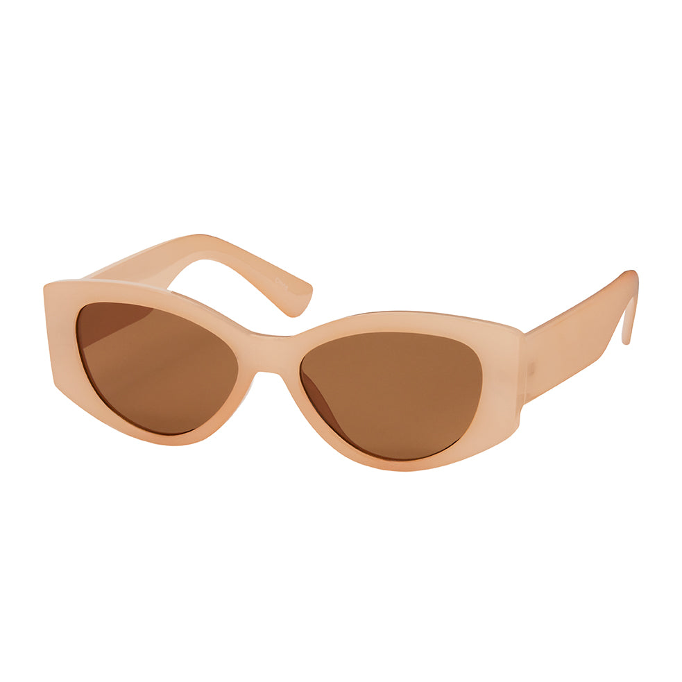1161 -NEW- Rose- Rounded Rectangle Sunglasses