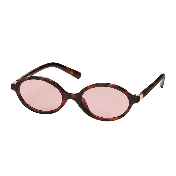 1162 -NEW- Rose- Oval Vintage Sunglasses
