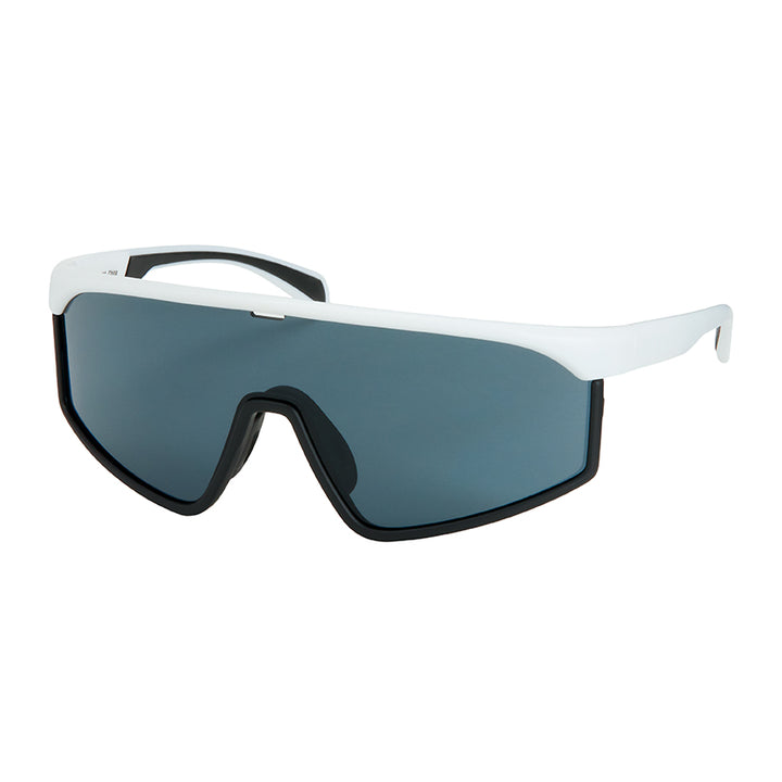 1252-NEW- Shields-Wrap Mirror Lens Sunglasses