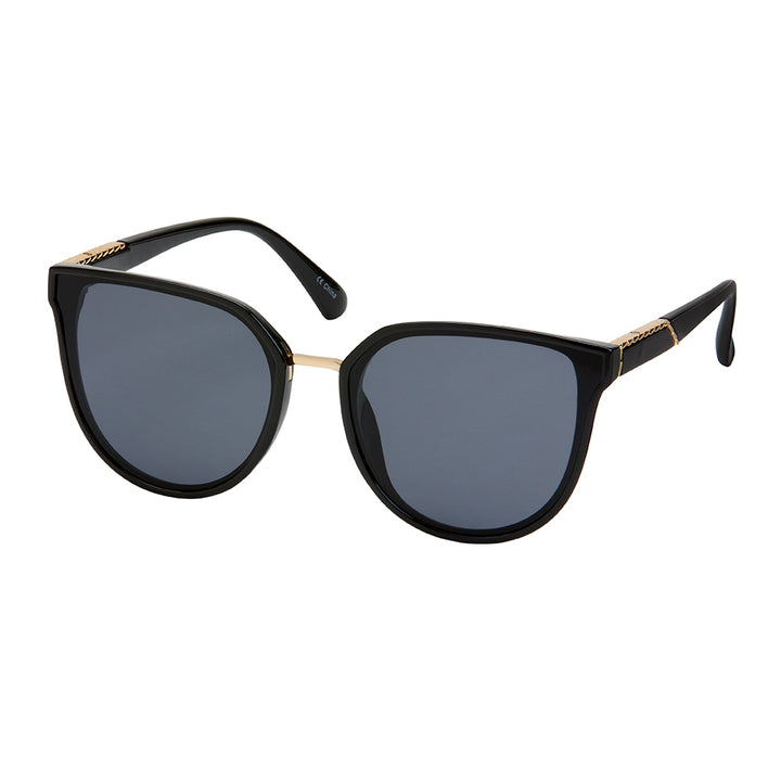 1303 - Jade- Inlay Cat Eye Sunglasses