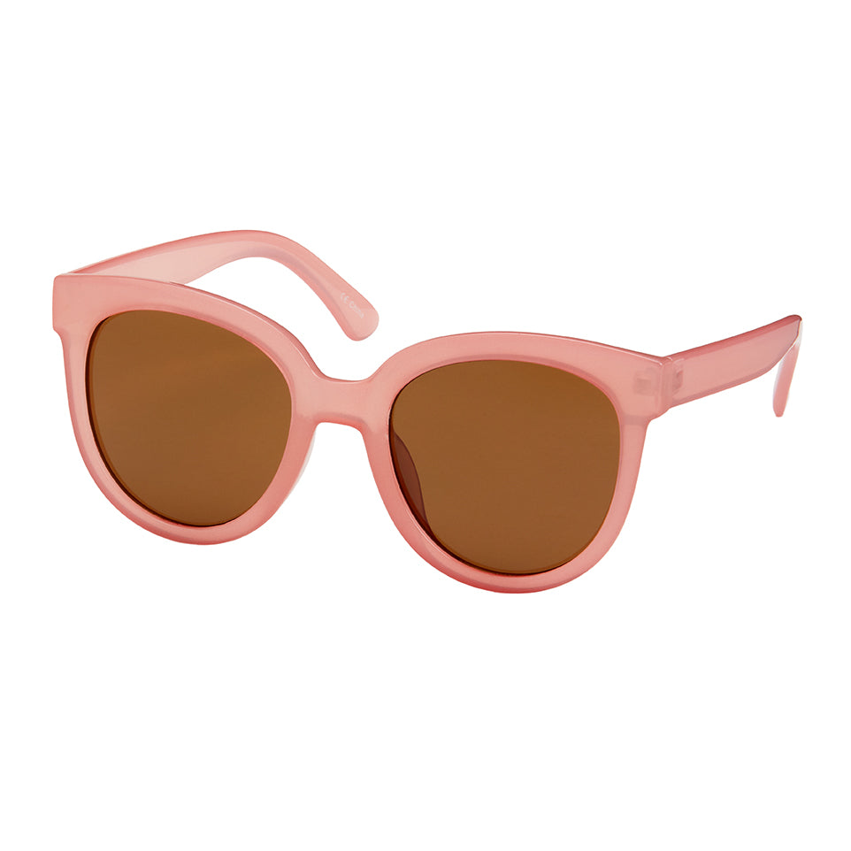 1318 Rose- Round Cat Eye Sunglasses