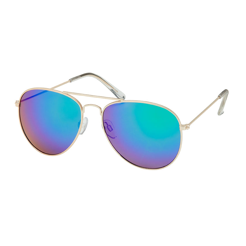 4202 Weekend - Gold Aviator Sunglasses