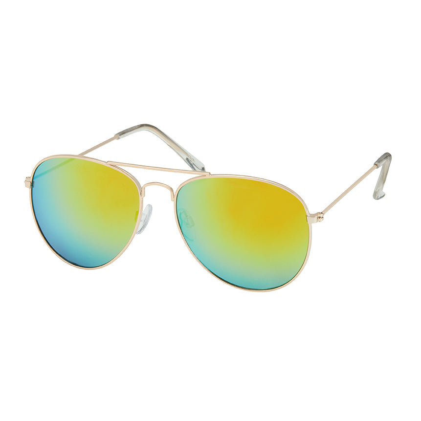 4202 Weekend - Gold Aviator Sunglasses