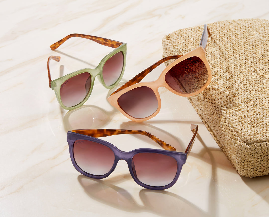 BP19827- NEW Acacia Navy / Brown Tort / Gradient Brown Polarized Lens