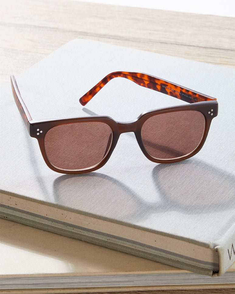 BP20381 NEW Aden Sun - Brown / Brown Tort Sun Tinted Readers