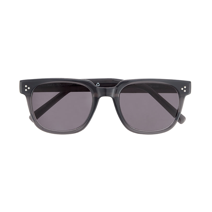 BP20382 NEW Aden Sun - Dark Grey / Smoke Sun Tinted Readers