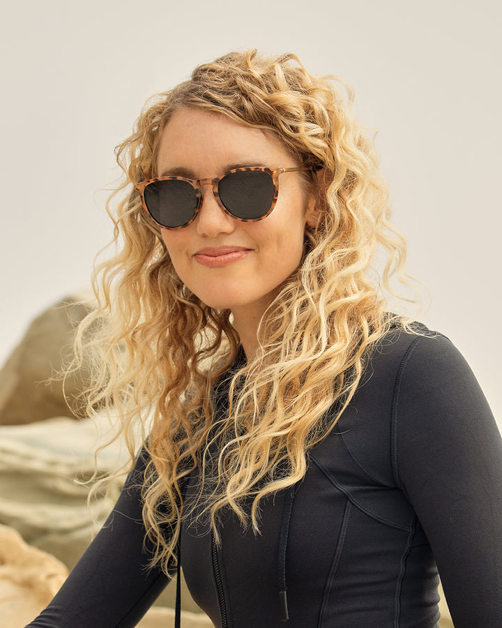 BP19817 - NEW Aire Milky Green /Gold / Gradient Brown Polarized Lens