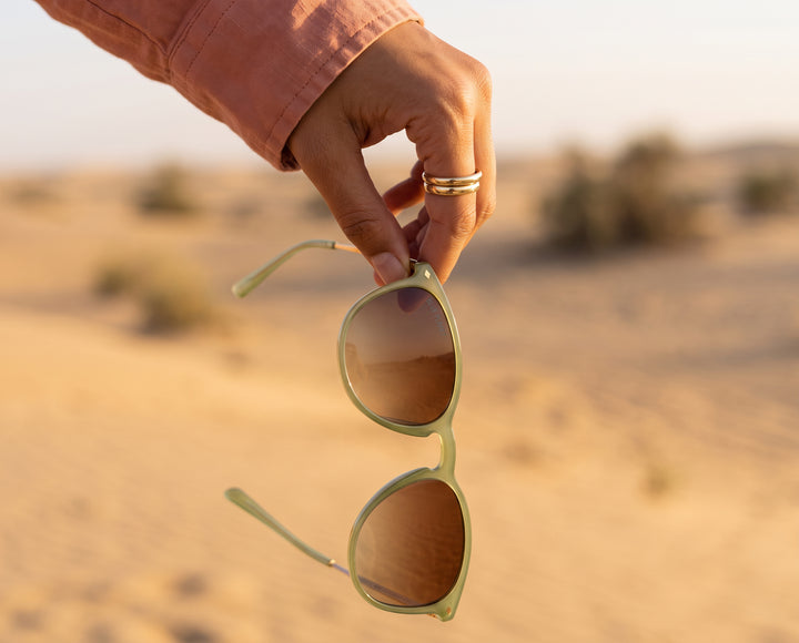 BP19818 - NEW Aire Mocha /Gold / Brown Polarized Lens