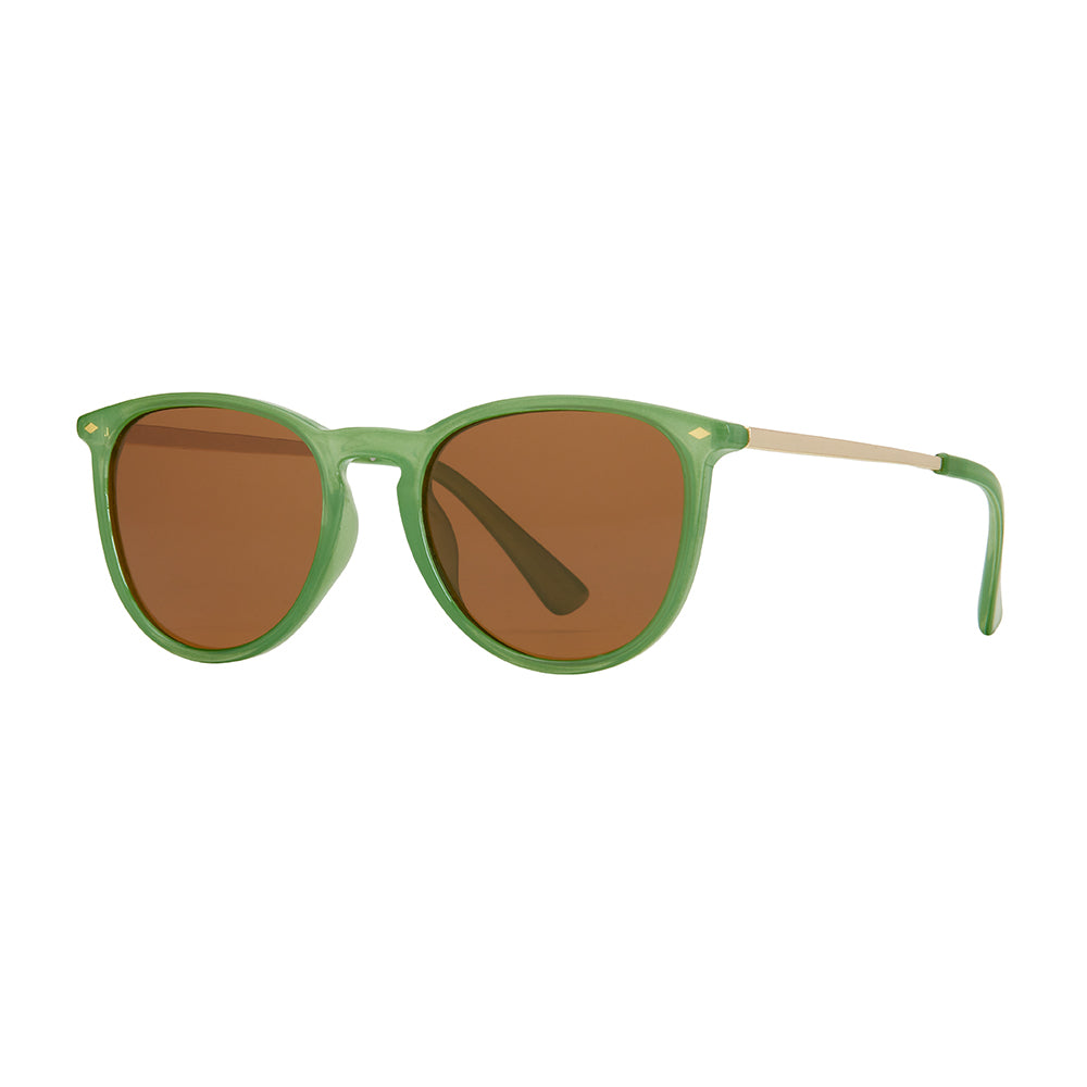 Aire - Sage Green/Gold / Brown Polarized (2pc minimum)