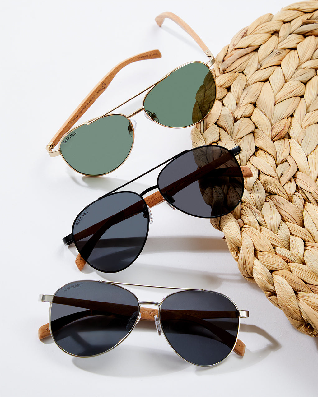 BP19336 - NEW Amador Matte Gold / Beechwood / Copper Mirror Polarized Lens