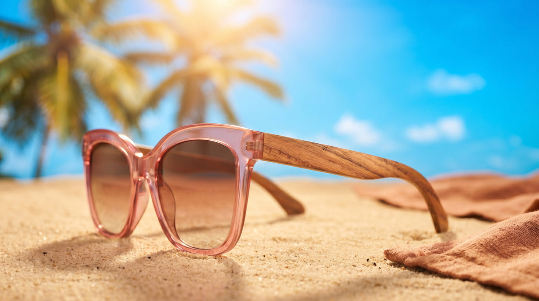 BP10151 - NEW Amelia Crystal Rose/Walnut Wood Rose/Smoke Polarized