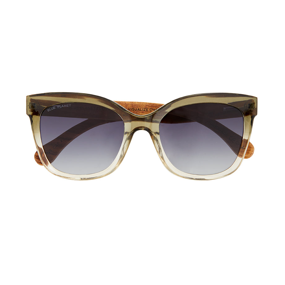 BP10154 NEW Amelia- Crystal Green/Walnut Wood- Brown Pol.