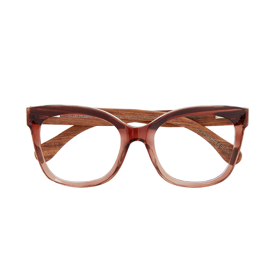 BP20282 NEW Amelia - Rose / Walnut Wood /Blue Light