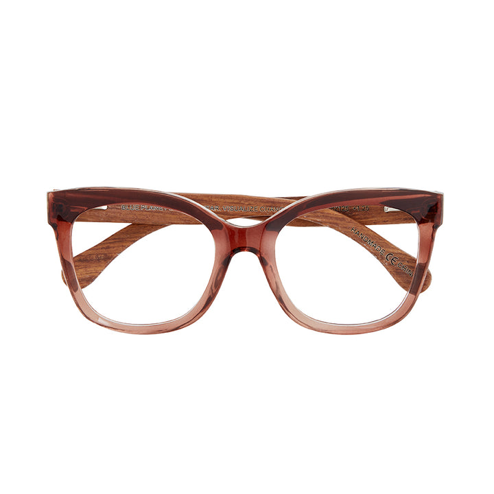 BP20282 NEW Amelia - Rose / Walnut Wood /Blue Light