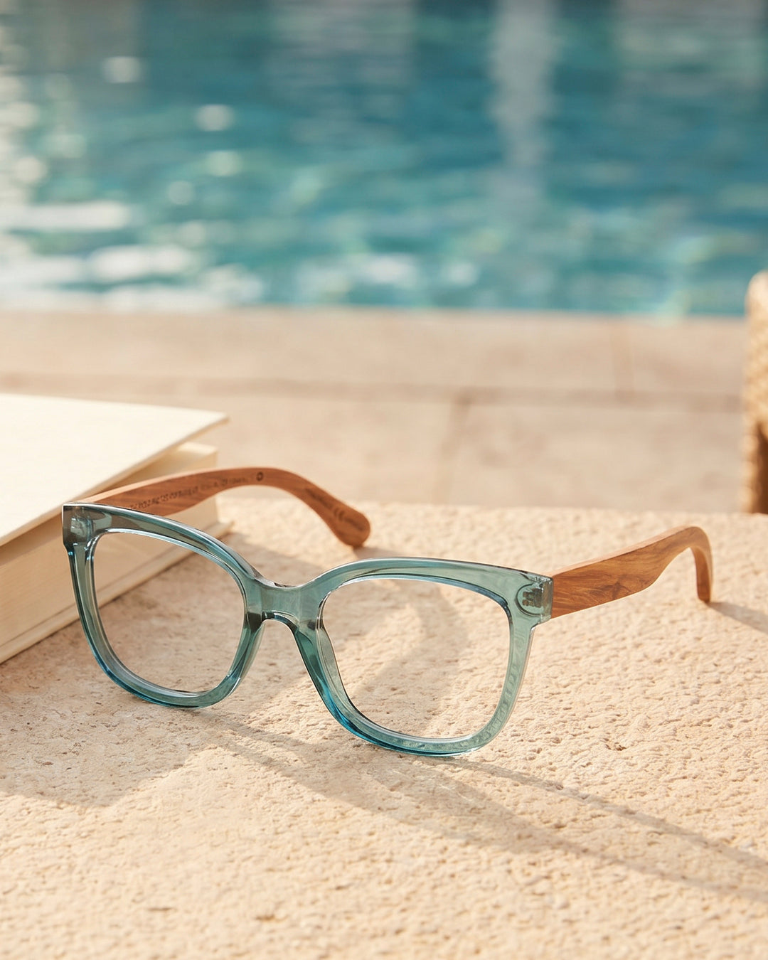 BP20283 NEW Amelia - Blue / Walnut Wood /Blue Light