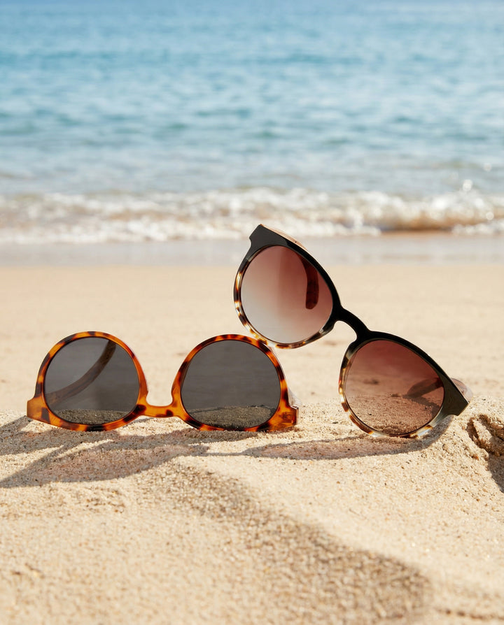 BP18182 - NEW Andiz Hunter Green / Zebra Wood / Brown Polarized Lens