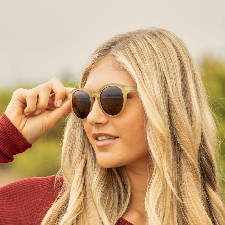 BP19881 - Arches - Soft Light Green / Brown Polarized Lenses