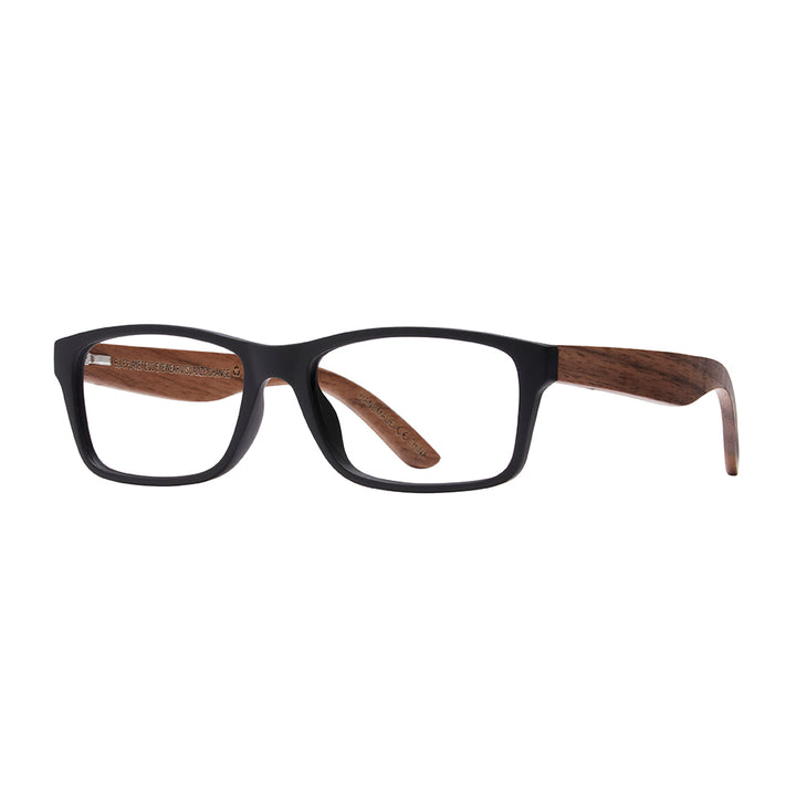 BP20521 - Avalon Soft Onyx / Walnut Wood / Blue Light Filtering Reader Lens