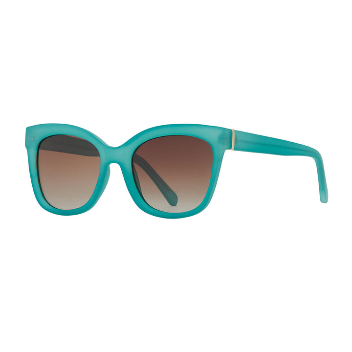 BP10382 - Biscayne - Soft Aqua / Gradient Brown Polarized Lenses