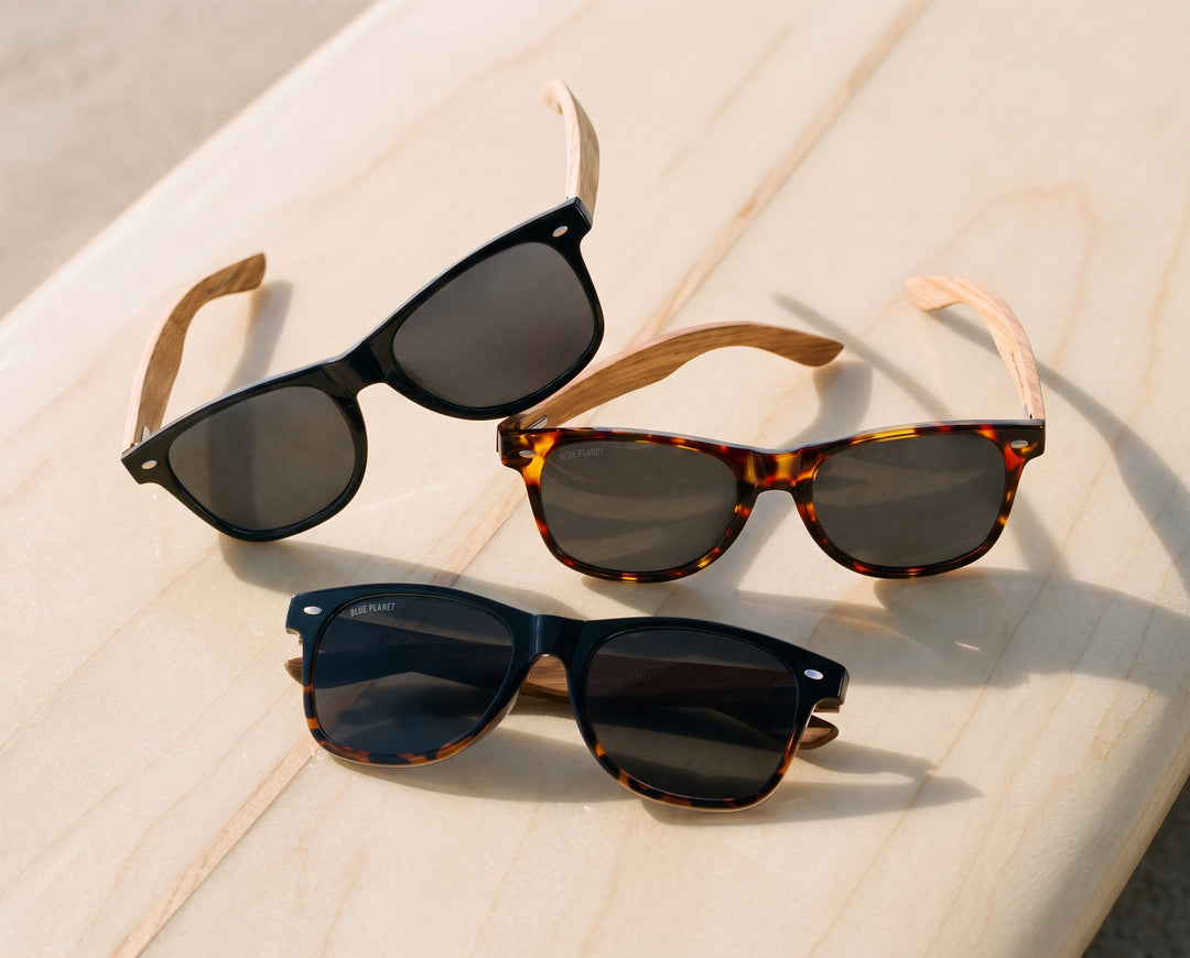 BP10266 - NEW Bodie Onyx / Zebra Wood / Smoke Polarized Lens