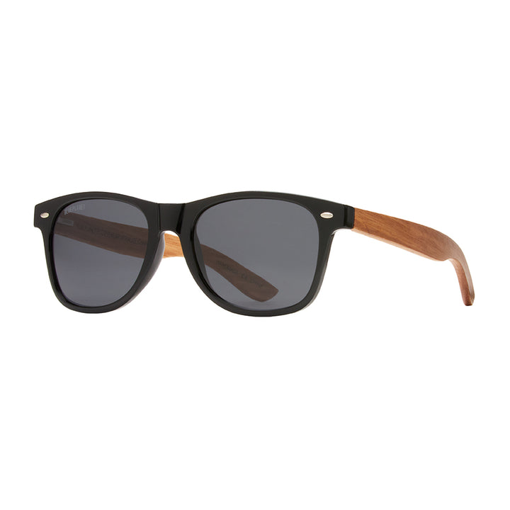 BP10266 - NEW Bodie Onyx / Zebra Wood / Smoke Polarized Lens