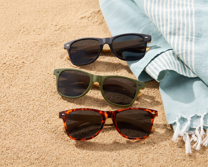 BP10254 - Classic- Matte Onyx / Bamboo / Smoke Polarized Lens