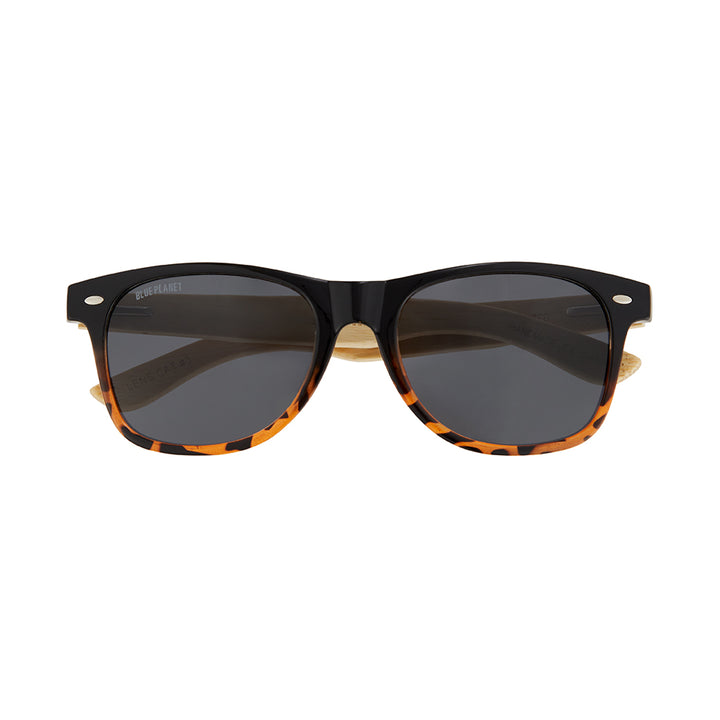BP10256 - Classic- Onyx To Amber Tortoise / Bamboo / Smoke Polarized Lens