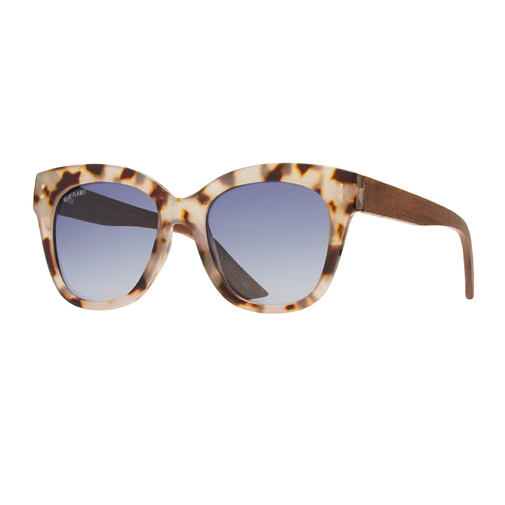 BP10392 NEW Cora -Ivory Tortoise / Walnut Wood - Smoke Brown Pol