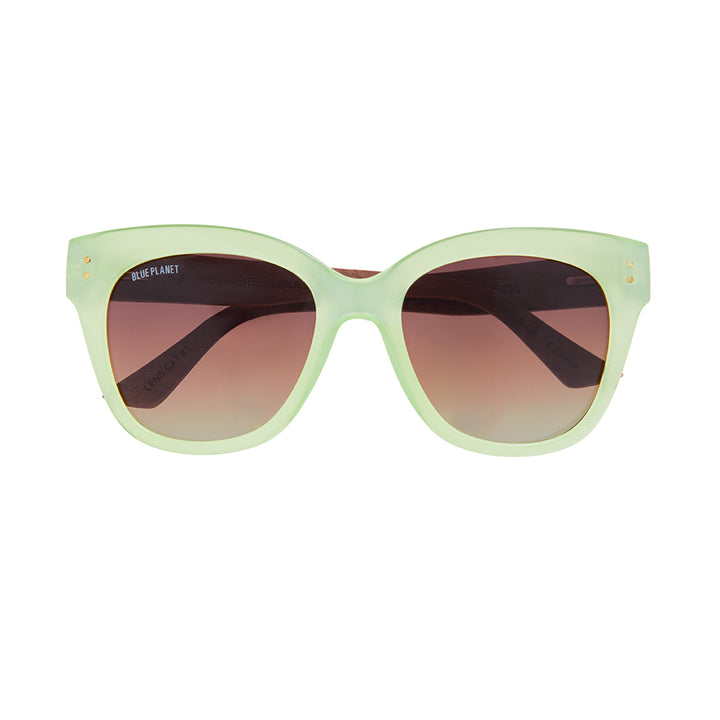 BP10395 NEW Cora - Green/Walnut Wood - Gradient Brown Pol