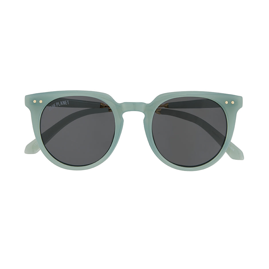 BP10311 - NEW Cove Milky Blue / Gold / Smoke Polarized Lens
