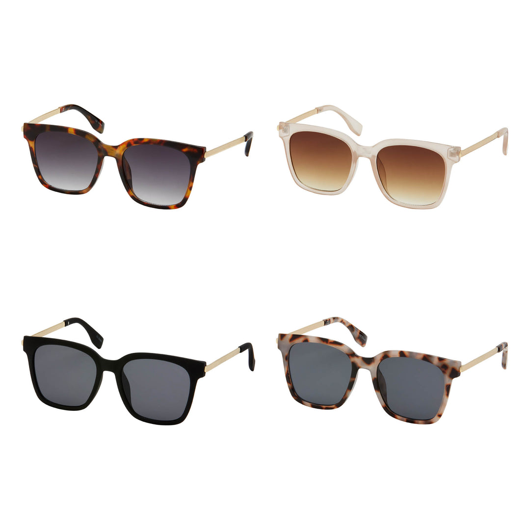 1521 - Jade- Designer Square Sunglasses