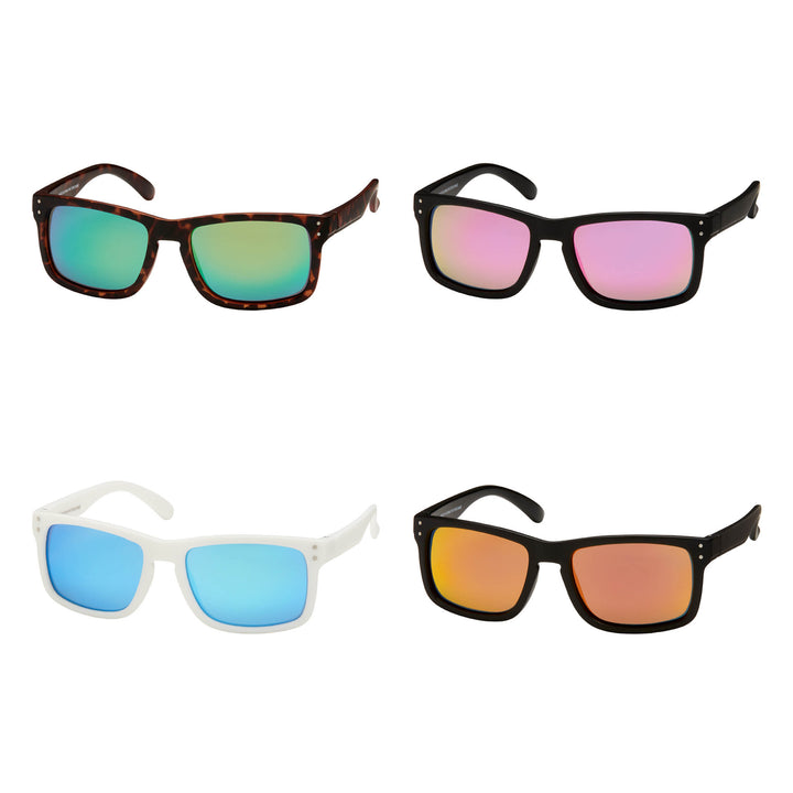 FL1002 Floaties Polarized-Matte Mirror Lens Polarized Sunglasses