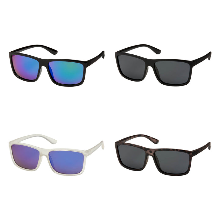 FL1003 Floaties Polarized-Classic Tort Wrap Polarized Sunglasses