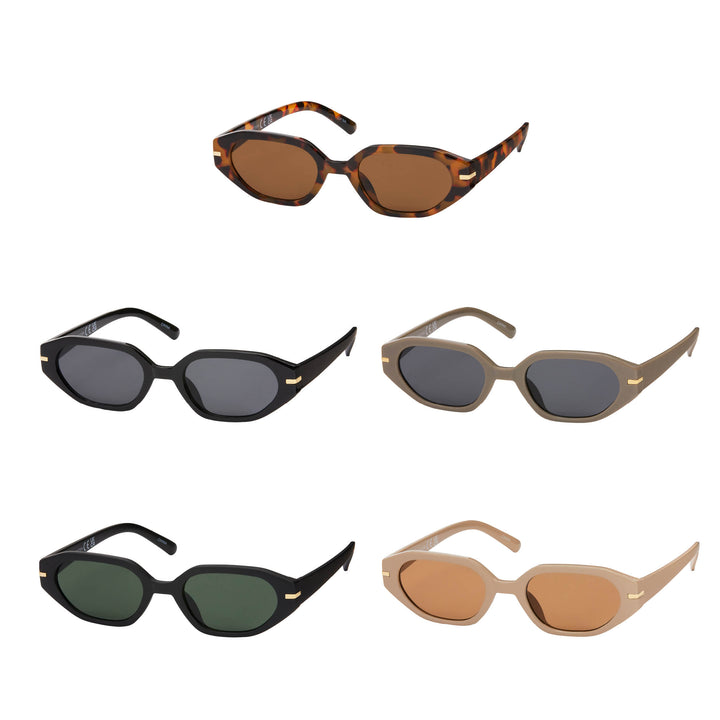 1151 -NEW- Rose- Rectangle Vintage Sunglasses