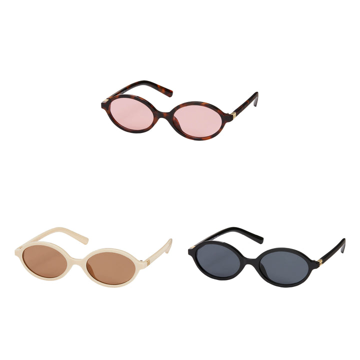 1162 -NEW- Rose- Oval Vintage Sunglasses
