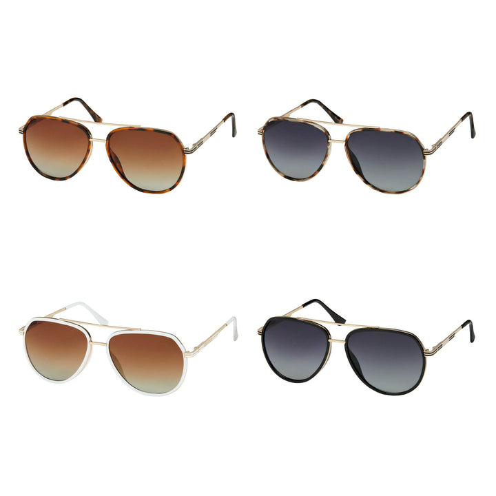 1237-NEW- Jade- Perfect Aviator Sunglasses