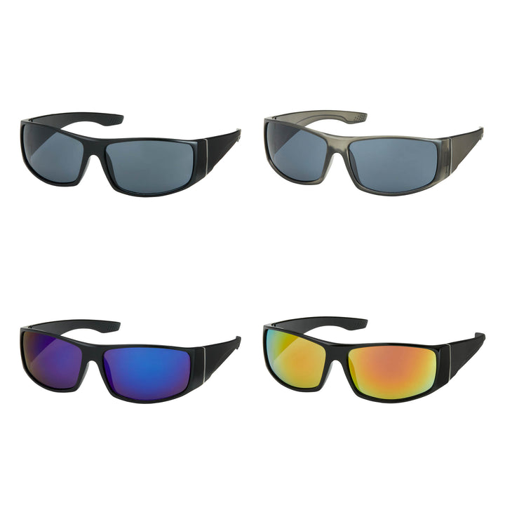 1251-NEW- Shields-Wrap Lens Sunglasses