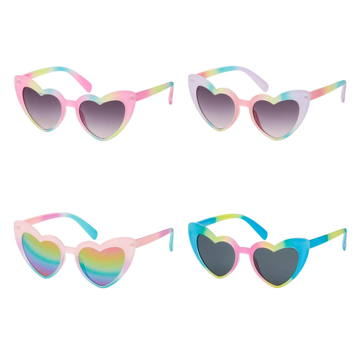 K6784 NEW KIDS RAINBOW HEART COLOR ASSORTMENT