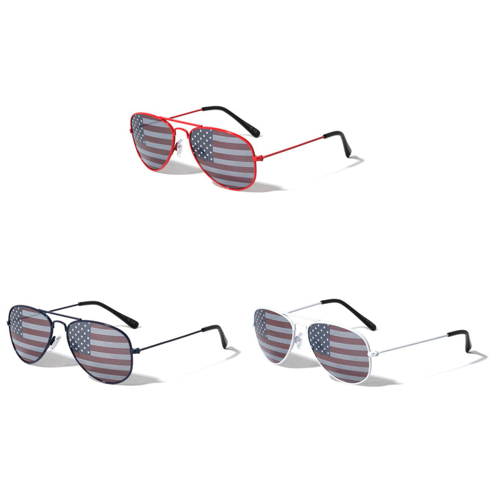 K1776 Kids - Flag Aviator Sunglasses