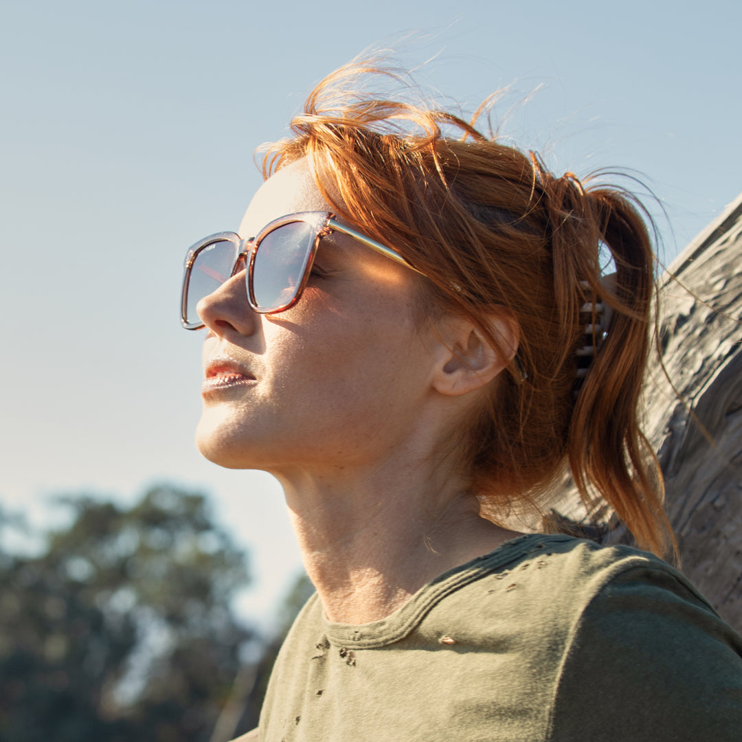 BP19605 - Everly - Crystal Mocha / Gold  / Gradient Brown Polarized Lens