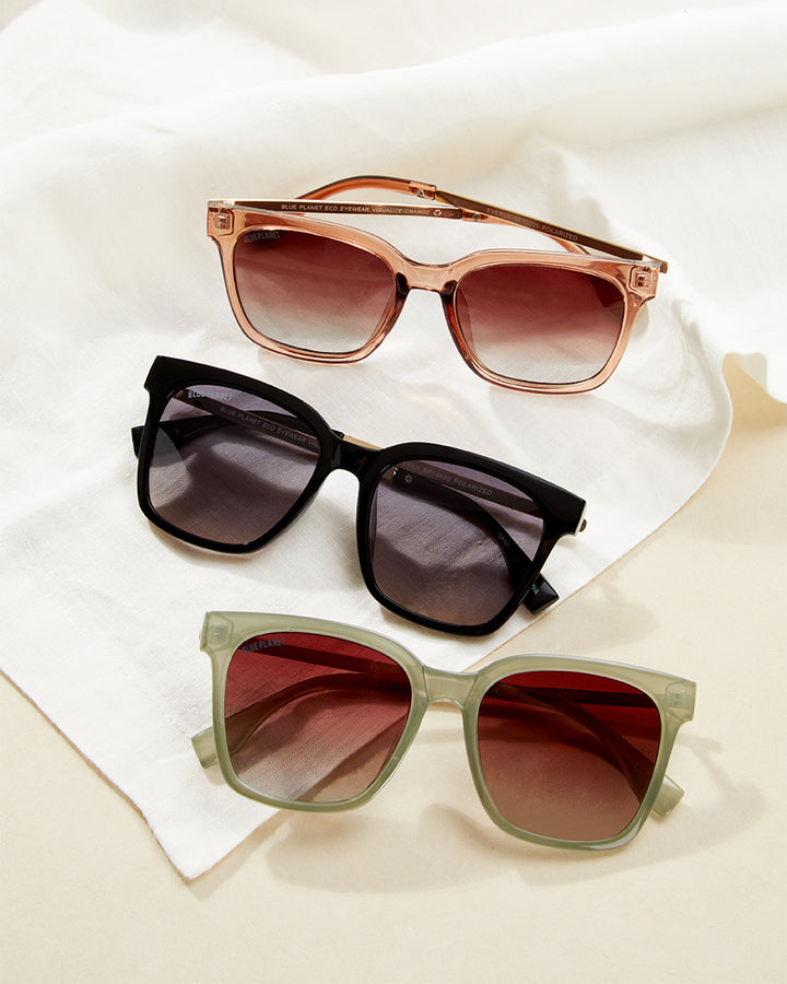 BP19603- NEW Everly Ivory Tort / Gold  / Brown Polarized Lens