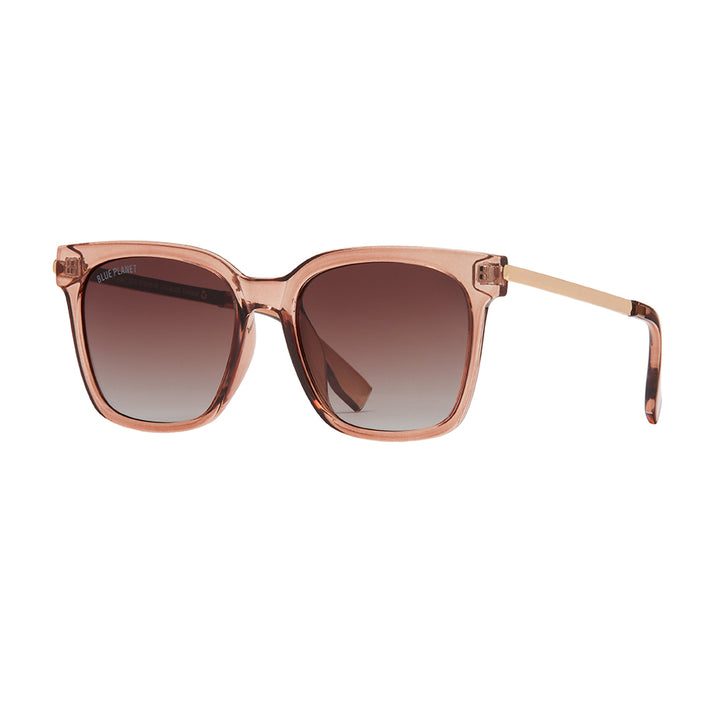 BP19605- NEW Everly Mauve / Gold  / Brown Polarized Lens