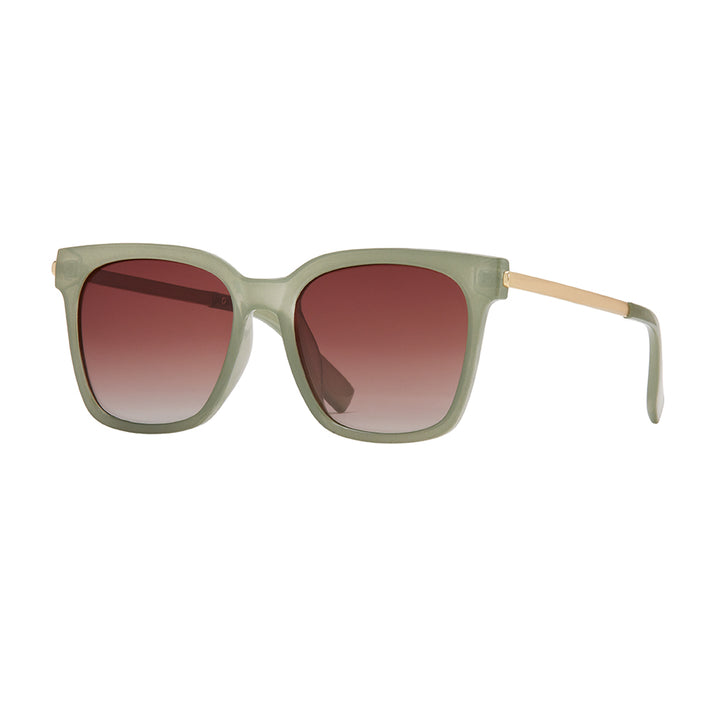 BP19609- NEW Everly Green / Gold  / Brown Polarized Lens